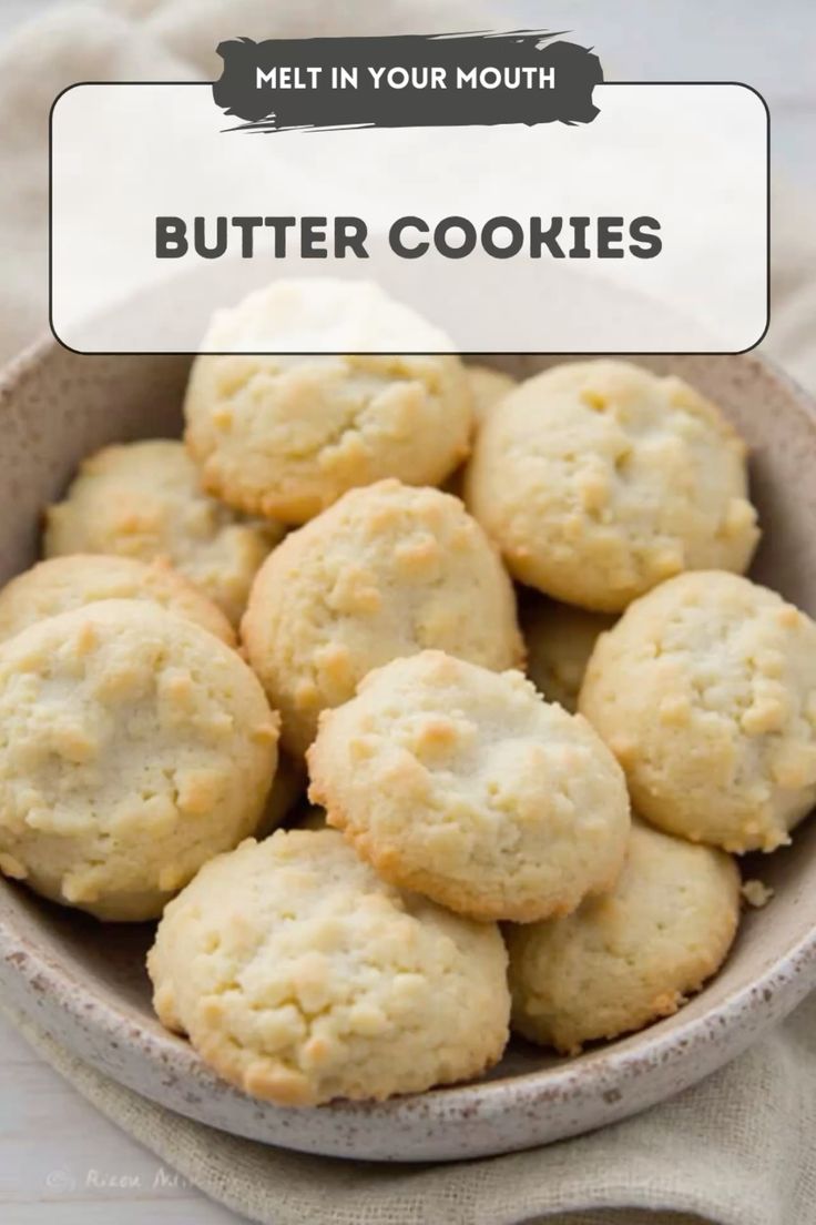 Homemade Crispy Butter Cookies: Tips for Perfect Shape & Aroma